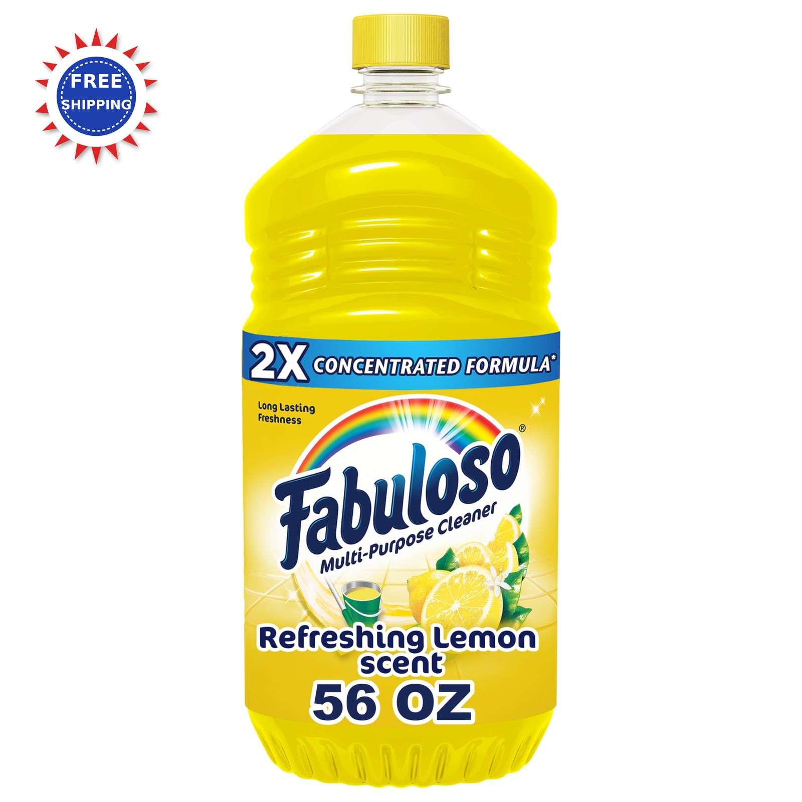 Cleaner Multi Purpose 56 Fl Oz Fabuloso Concentrated Formula Lemon gallery