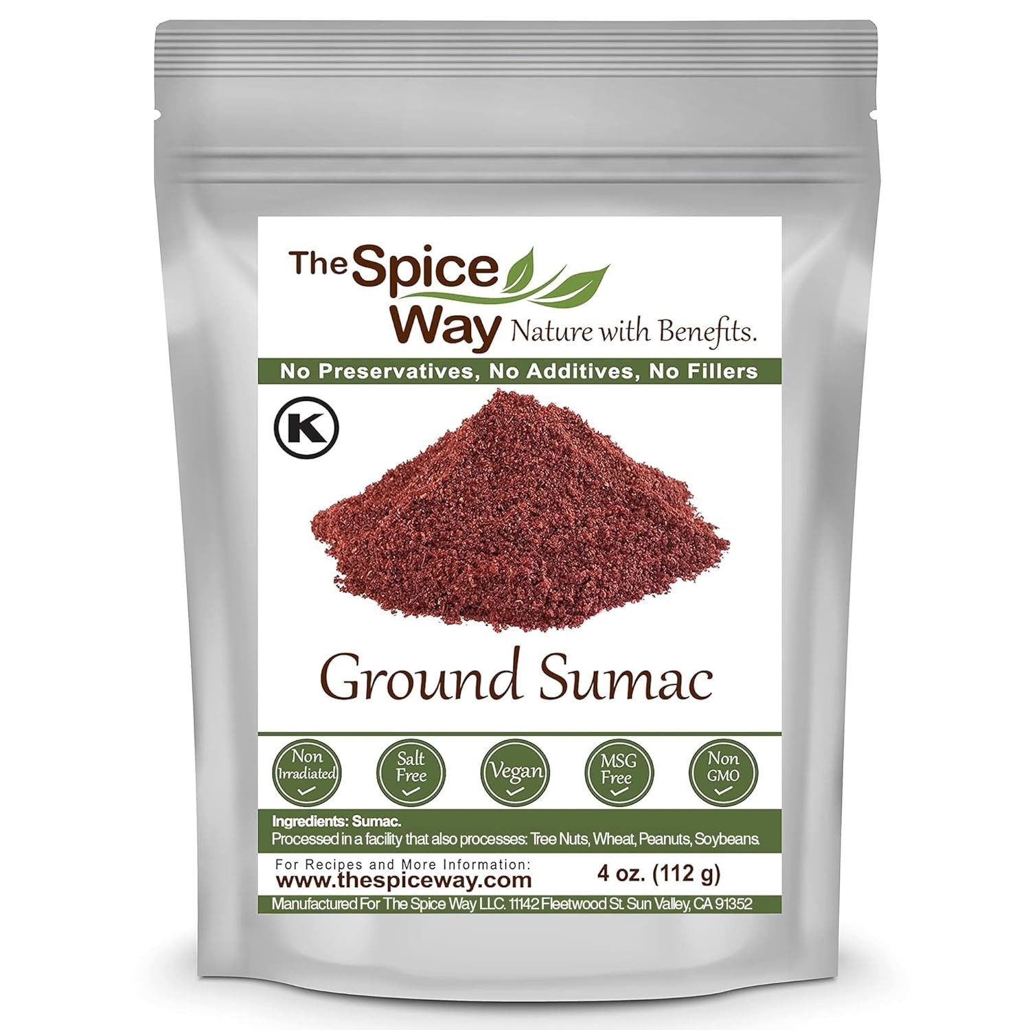 Pure 100% Ground Sumac Spice, No Salt, No GMO, No Irradiation, Sumac Seasoning gallery