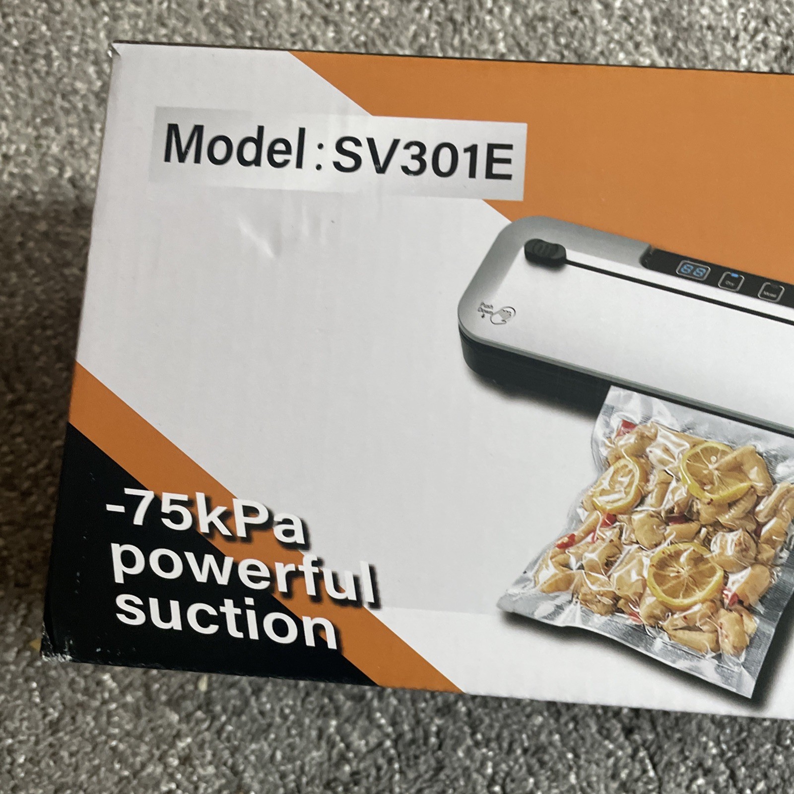 Vacuum Sealer Model SV301E. Negative Pressure. -75kPa New gallery