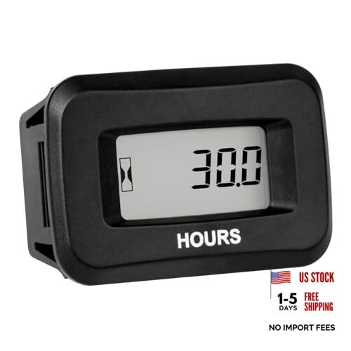 Digital Hours Counter,AC/DC 5V to 277V for Garden Tractor Generator Scooter 1 gallery