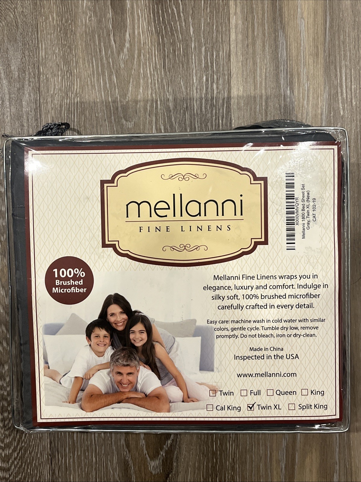 Mellanni Luxury Linens 1800 Brushed Microfiber BED SHEET SET Bedsheets TWIN XL gallery
