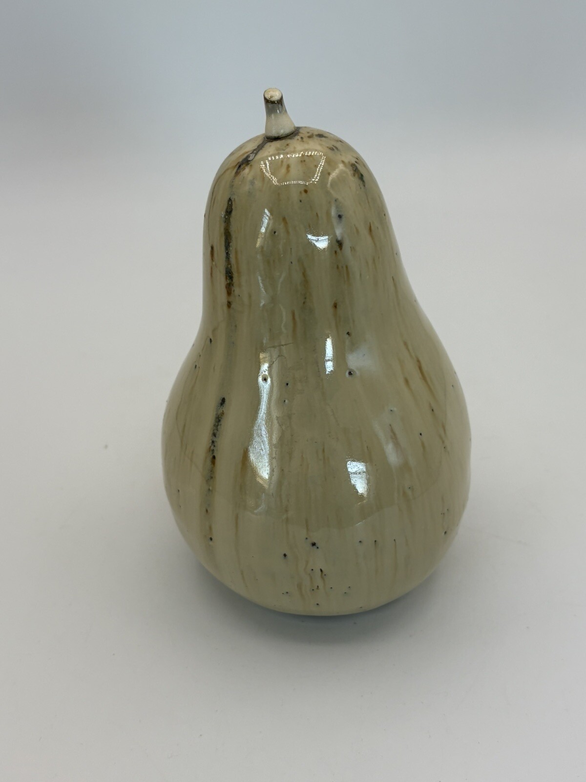 Vintage Large Ceramic/ Stoneware Pottery Pear gallery