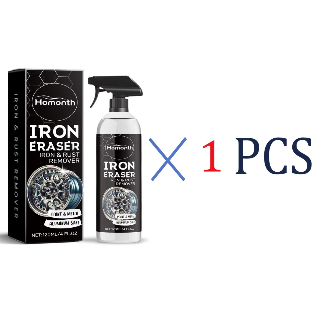 Iron Eraser Rust Remover Spray, Car Wheel Paint Brake Dust Fast Cleaner 120ML US gallery