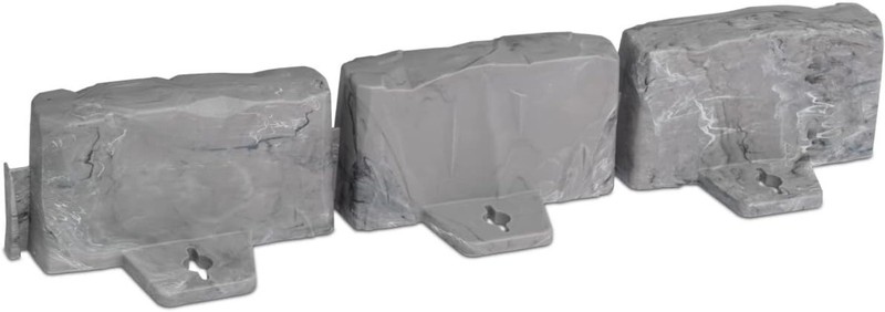 Easy Install Stone-Look Edging Kit, 90ft - Slate Gray gallery