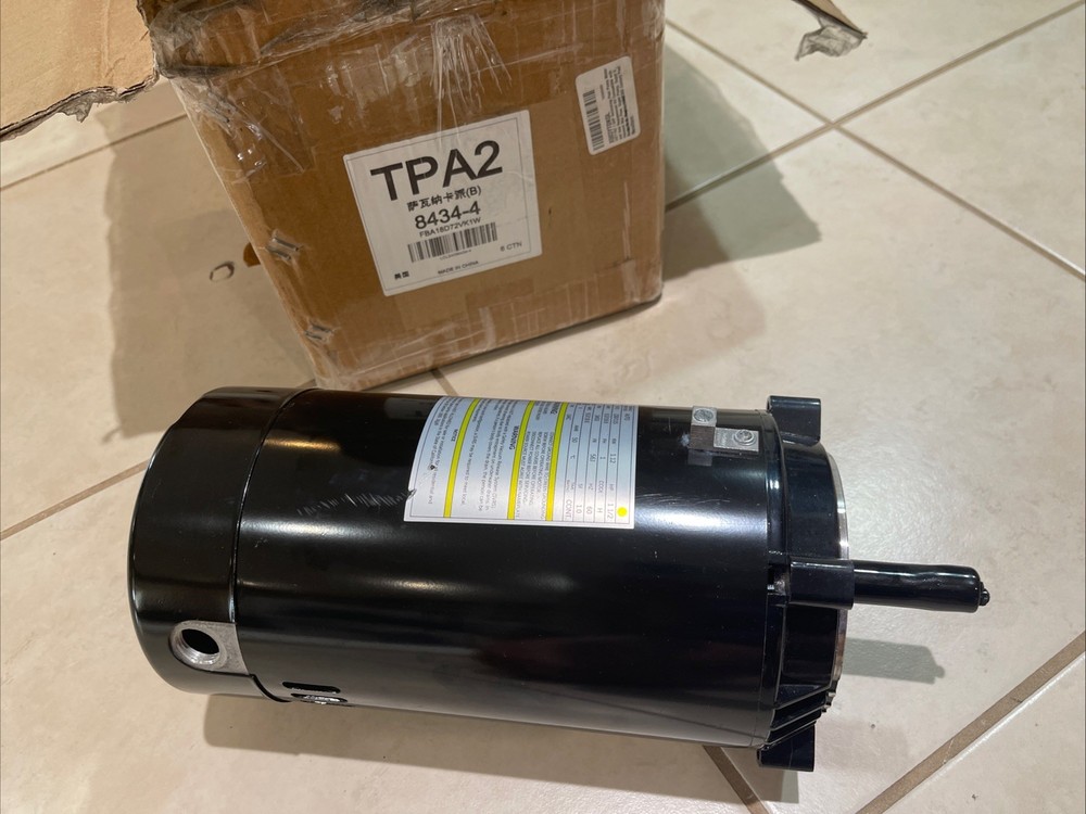UST1152 Pool Pump Motor 1.5 HP 56J Frame 115/230V 3450 RPM Single Speed New
