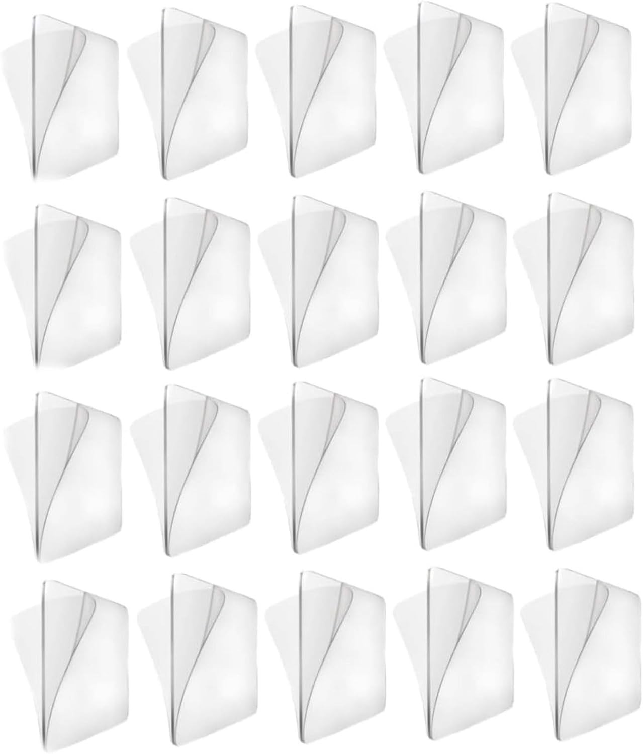 10Pcs Wall Mounted Replacement Sticky Pads for Kitchen Bathroom Shower Caddy... gallery
