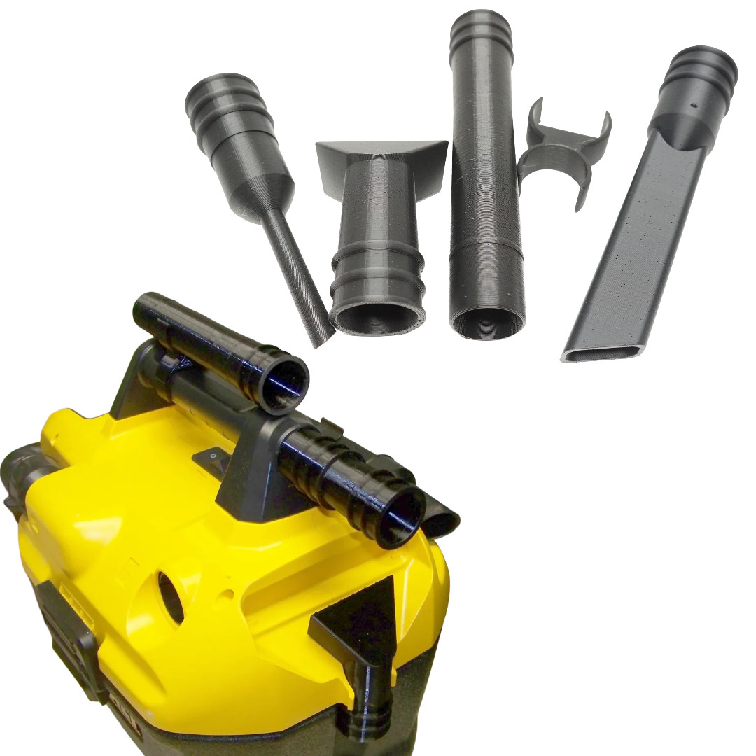 5 Piece Nozzle Pack For The DeWalt 20V Cordless Lithium-Ion Vac DCV517 DCV517B gallery