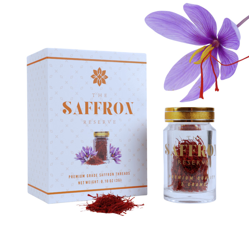 Authentic Saffron, Premium Super Negin A+ Grade Saffron Threads, Organic, Vegan gallery