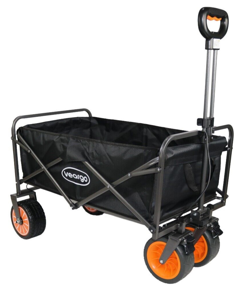 VEARGO Electric Assistance Collapsible Folding Wagon gallery