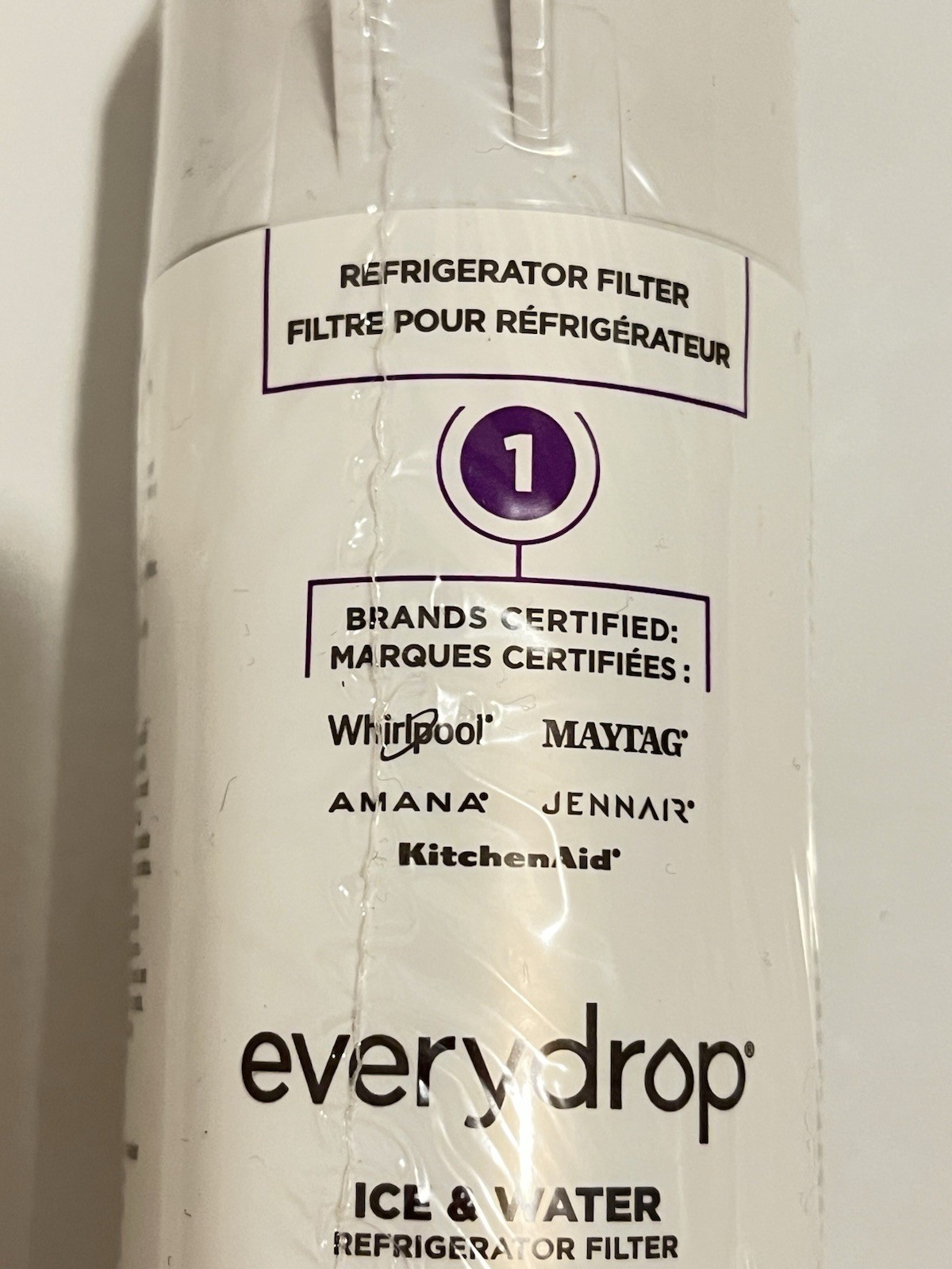 EveryDrop #1 Refrigerator Ice and Water Filter ΕDR1RXD1 P8RFWB2L gallery