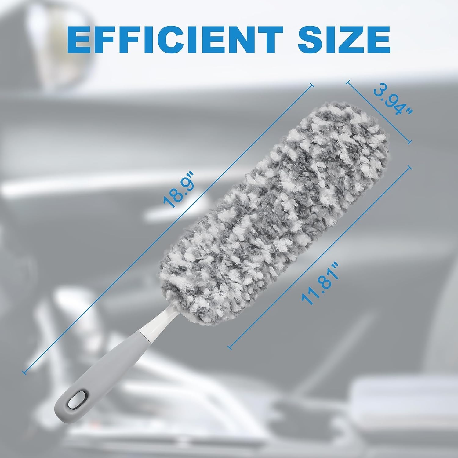 12" Microfiber Car Duster Interior Detail Brush Dash Vent Dust Cleaner Tool gallery