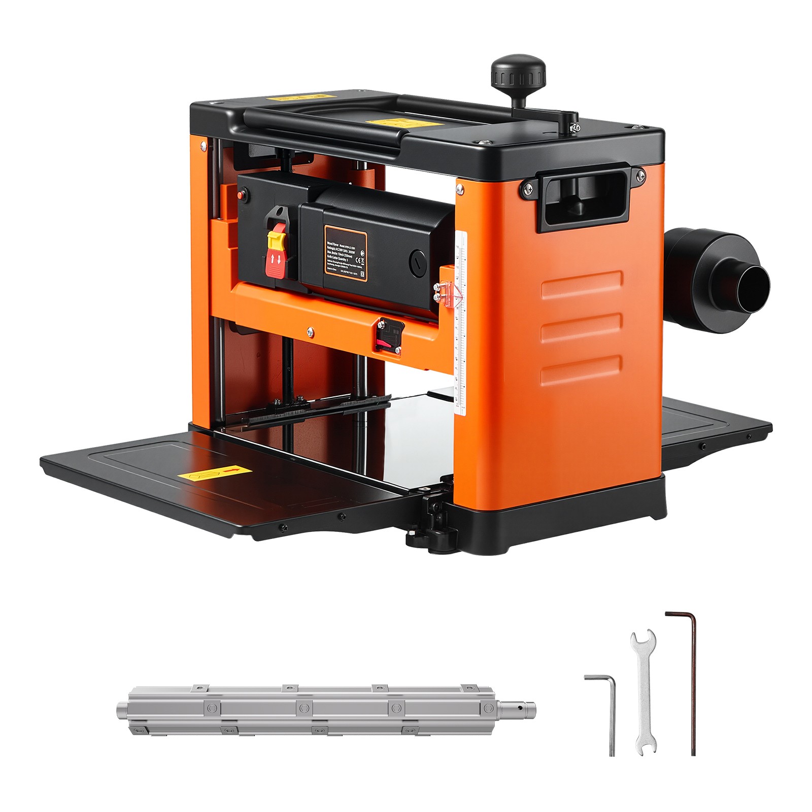 Uimoso 13-Inch Benchtop Thickness Planer with 2000W Spiral Cutterhead gallery