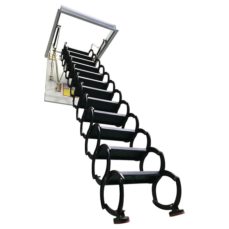 Attic Ladder Pull Down Ceiling Ladder Access Stairs Folding Loft Ladder gallery
