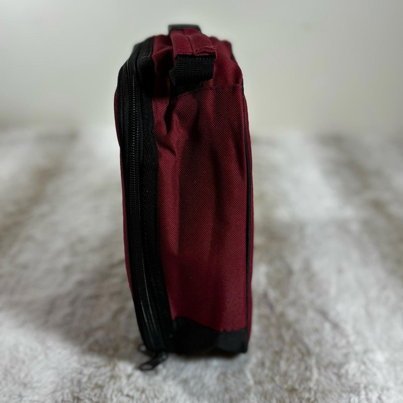 Dickies Maroon & Black Soft-Sided Lunch Box Cooler Bag gallery