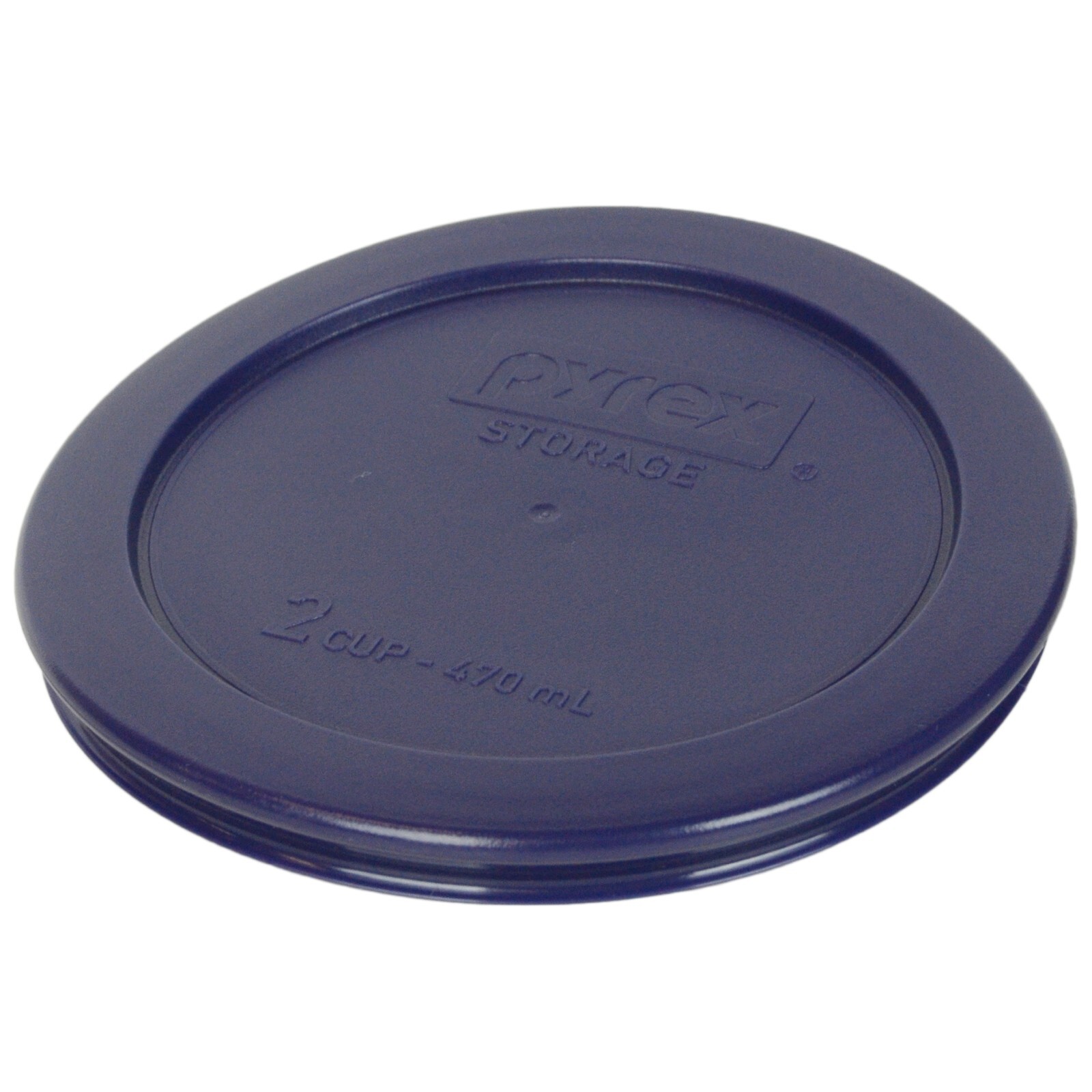 Pyrex (4) 7200-PC (4) 7201-PC (4) 7202-PC Blue Plastic Storage Lid Cover Set 4PK gallery