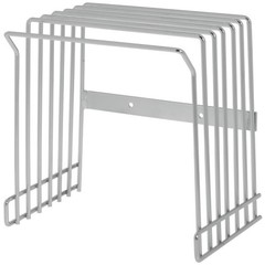 HUBERT® Cutting Board Rack Wall Mount Metal Wire – 9 1/2 L x 7 3/8 D x 10 1/2 H