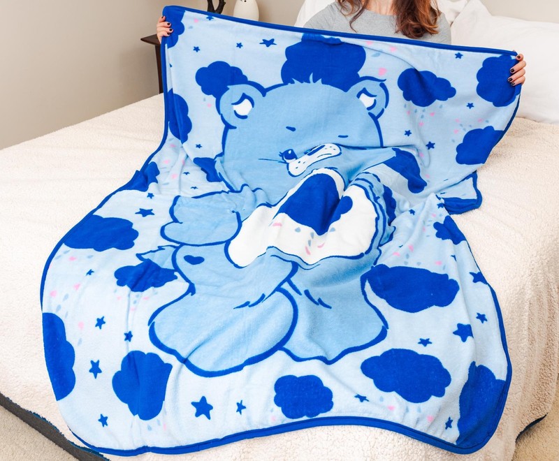 Care Bears Grumpy Bear Fleece Throw Blanket | 45 x 60 Inches gallery