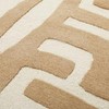 Geometric Hand Tufted Modern Area Rugs 100% Wool Loop Cut Pile Bedroom Decor Rug gallery