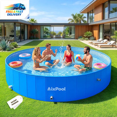 2026 Large Foldable Pool,Non-Inflatable Pool for Adult,Foldable Swimming Pool,Pl