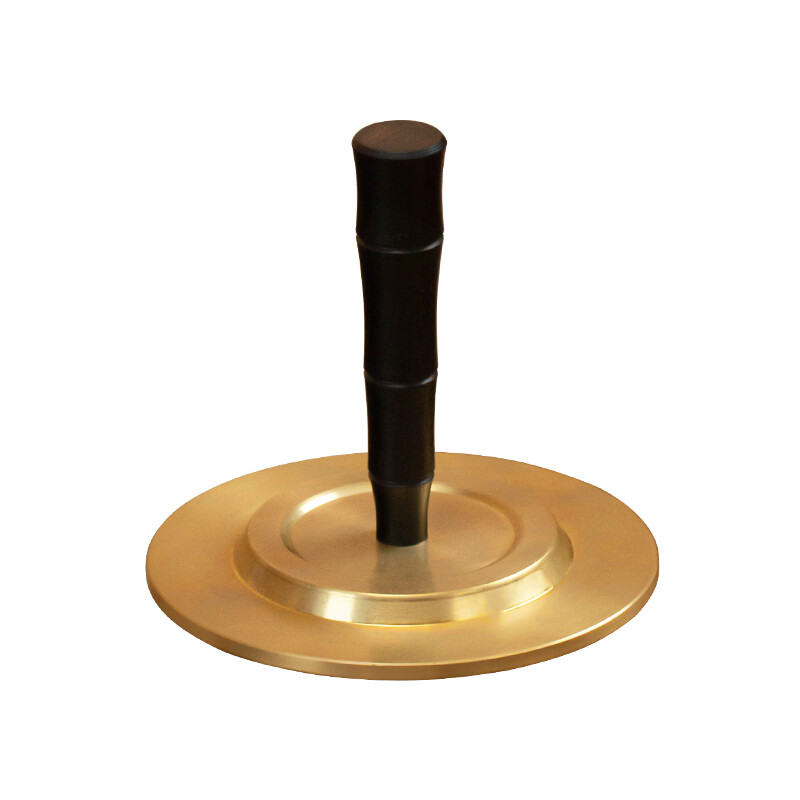 Fragrant Seal Supplies Copper Ash Pressing Ash Spreading Incense Ebony Wood Tool gallery
