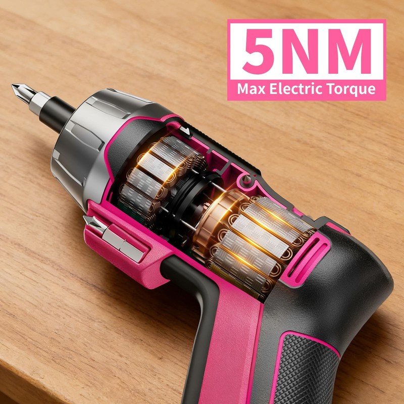 4V Screwdriver Rechargeable 29pcs, Cordless Screwdriver, USB Small Power Scre... gallery
