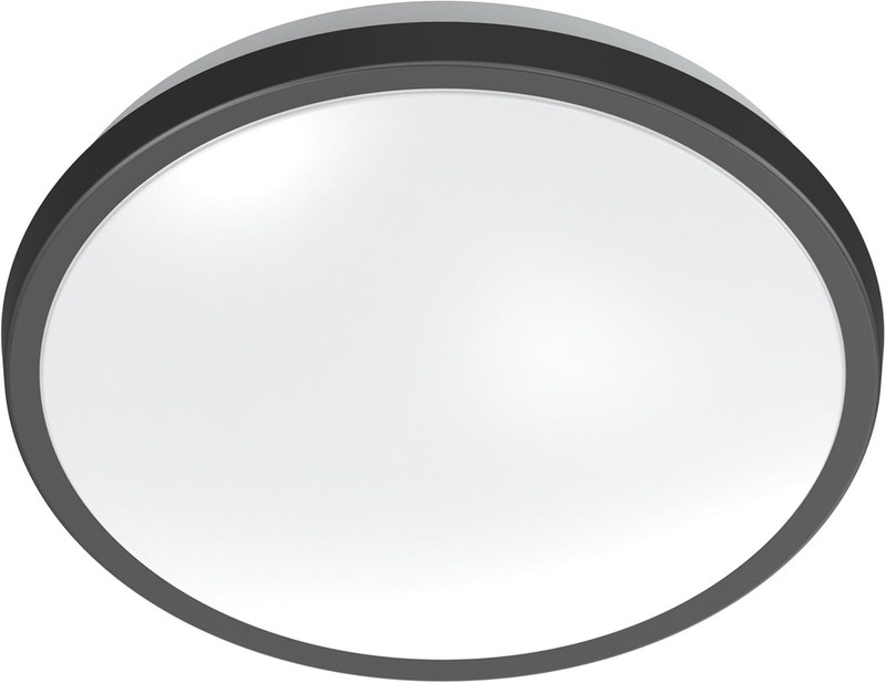 DYMOND 10''Matte Black LED Ceiling Light Flush (4000K Natural Daylight) gallery