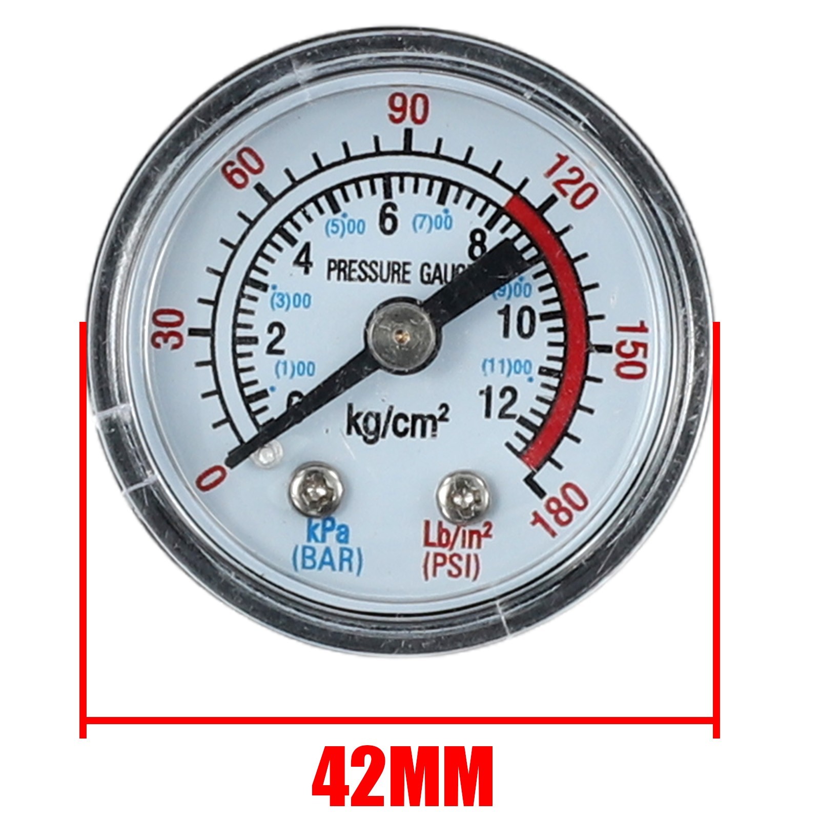 Air Compressor Pressure Gauge for Easy to Read for DIAL 0 180 PSI 0 gallery