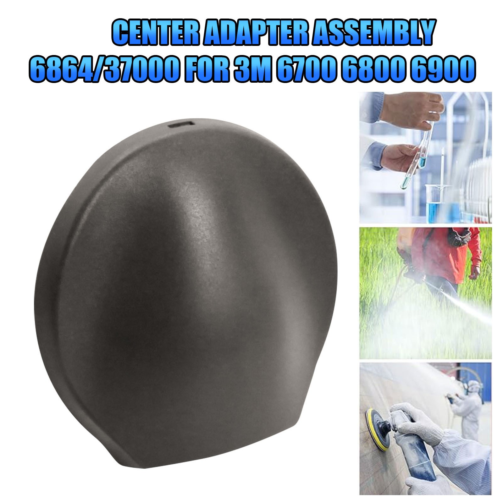 For 3M Center Adapter Assembly 6864 Replacement for Full Facepiece 6700 68006900 gallery