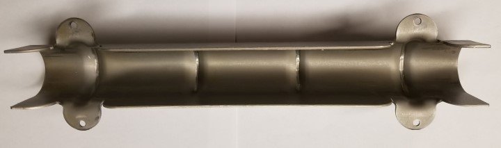 (PAIR) Ribbed Hoosier Cabinet Mounting Brackets - Sellers Boone McDougall ant... gallery