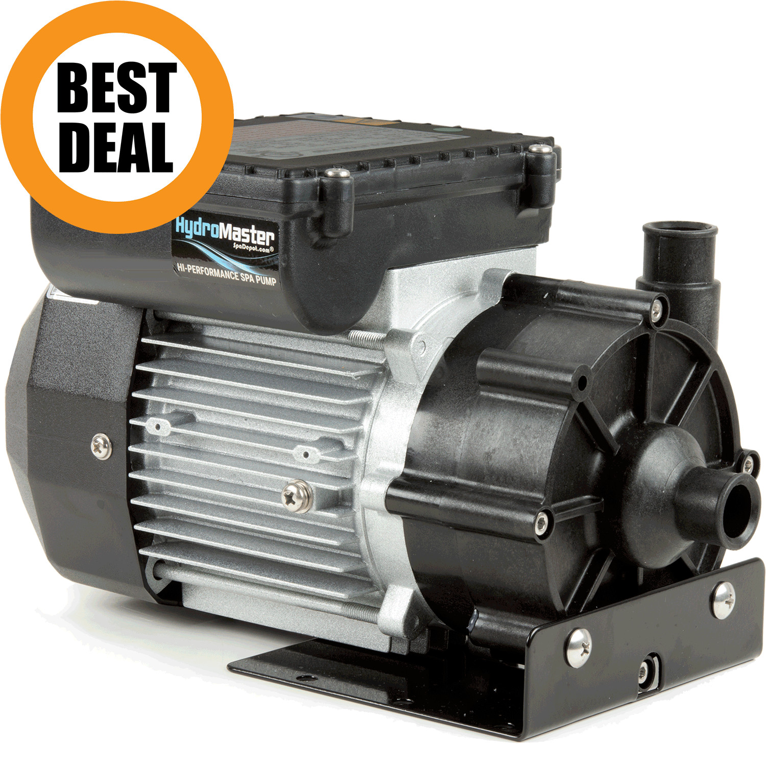 Hydro Master E5 E10 Hot Tub Circulating Pump 1/4HP 120V 3/4" Barb 24 Hr Spa Circ gallery