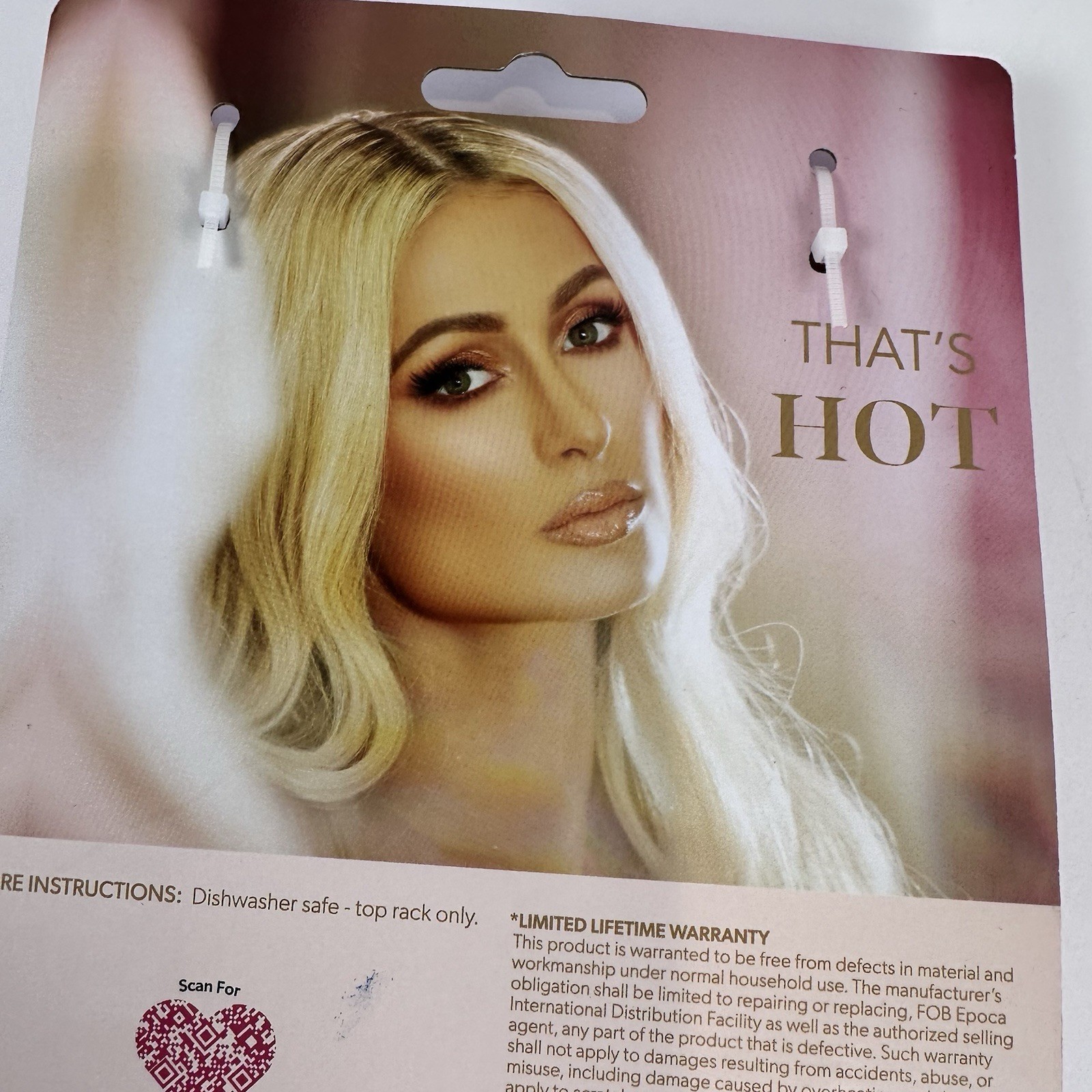 Paris Hilton 2 Piece Kitchen Tool Set Pink Silicone Spoon & Slotted Turner New gallery