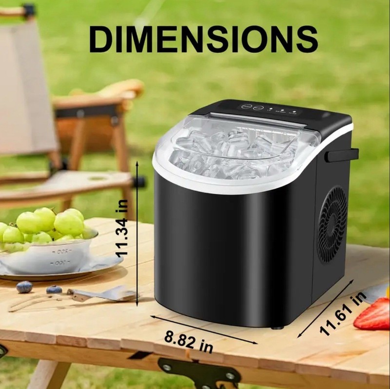 High-Performance Portable Ice Maker - Durable & Efficient Ice Creation gallery