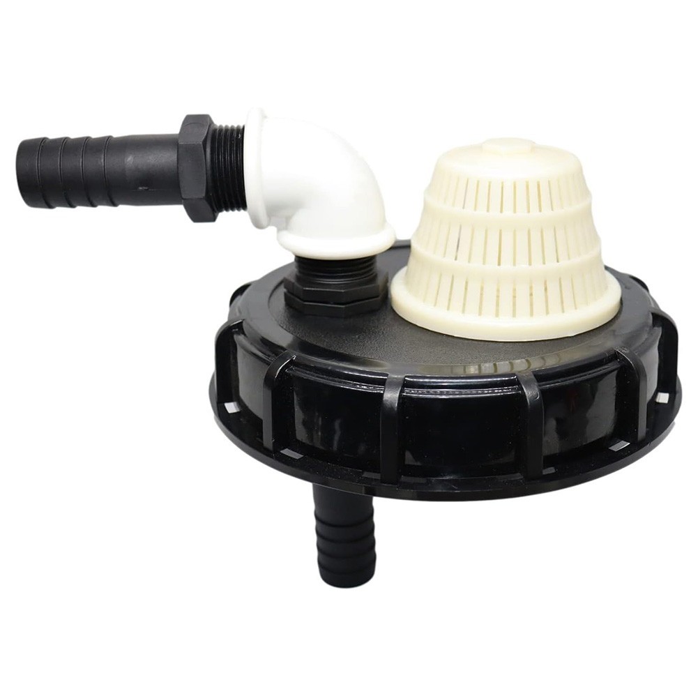 Essential IBC Water Tank Accessory 163mm Cap with 25mm Pipe Quick Connector gallery