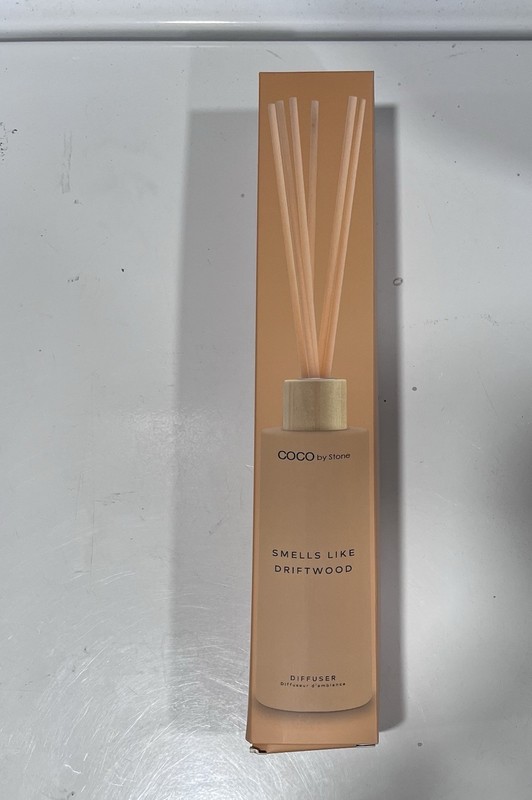 COCO By Stone LUXURY 6-REED DIFFUSER Smells Like Driftwood , 5 oz-NEW! gallery