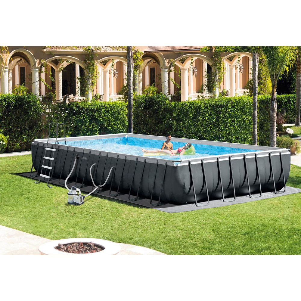 Intex Ultra XTR Rectangular L 32' x W 16' x H 52" Above Ground Swimming Pool