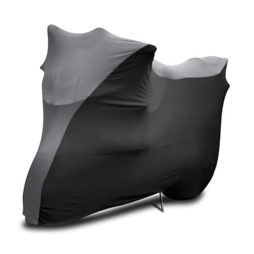 Indoor Motorcycle Cover, Soft Stretch Elastic 2XL(104 x 41 x 49 inches) gallery