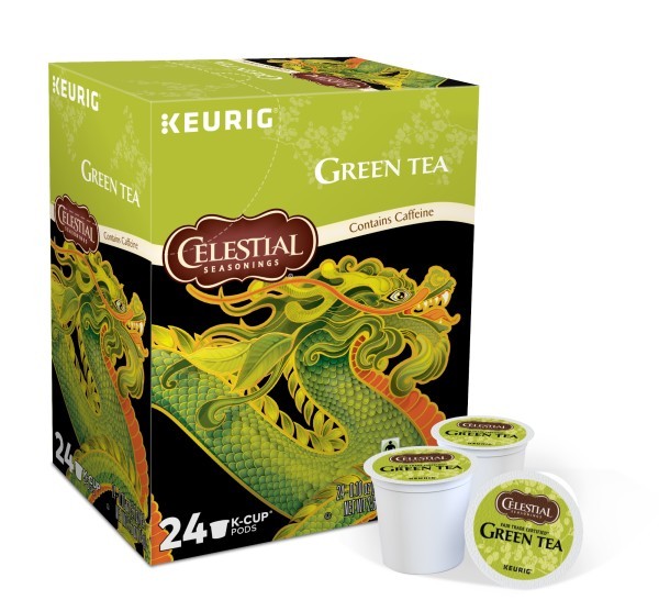 Celestial Seasonings Natural Antioxidant Green Tea, Keurig K-Cup Pod, 24 Count gallery