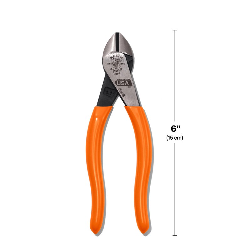 Klein Tools D2286 Diagonal Cutting Pliers, High-Leverage, 6-Inch gallery