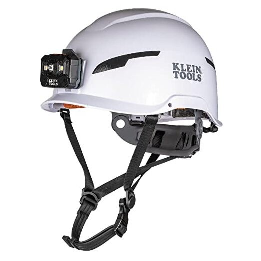 Klein Tools Safety Helmet, Type-2 Safety Helmet 20kV Helmet w / Light gallery