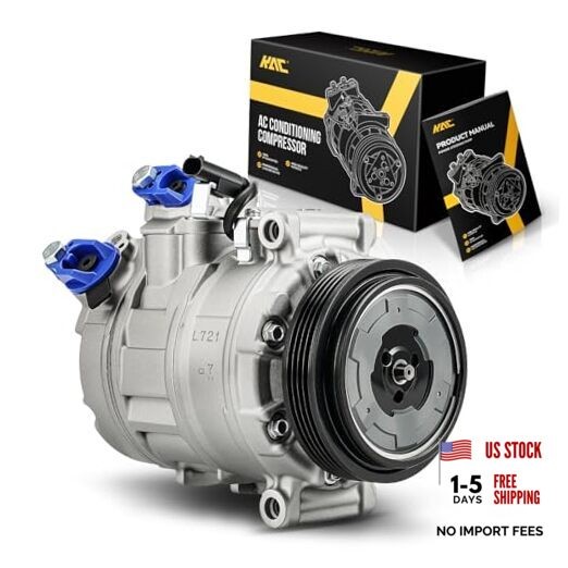 A/C Compressor Compatible with BMW 5/6/7 Series BMW 5/6/7 Series 2002-2009