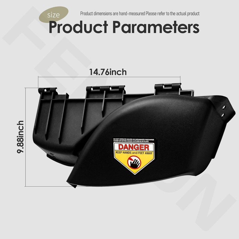Snapper 7026233YP Mower Deck Discharge Chute Deflector 25" 33" gallery