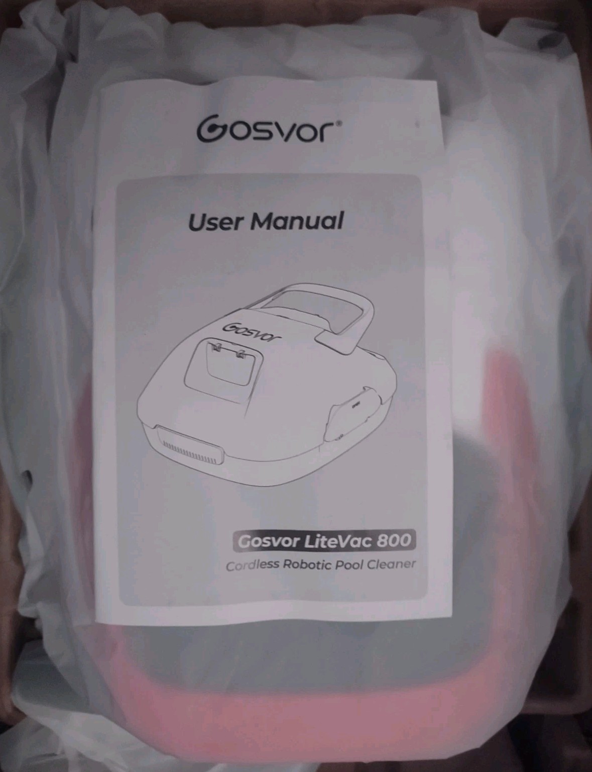 Gosvor Lite Vac Cordless Robotic Pool Cleaner Lasts 90 Min Automatic Pool Vacuum gallery