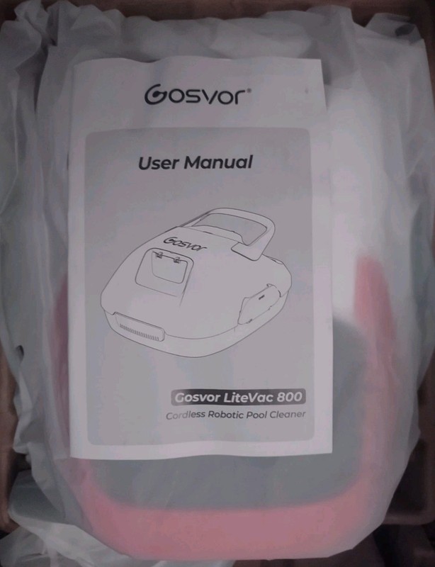 Gosvor Lite Vac Cordless Robotic Pool Cleaner Lasts 90 Min Automatic Pool Vacuum gallery
