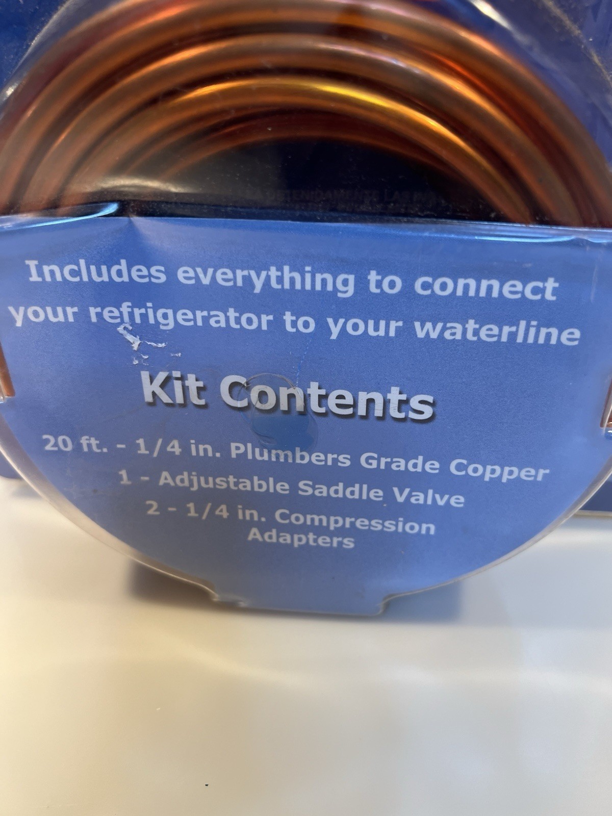 Smart Choice Refrigerator Copper Waterline Install Kit 20ft 1/4 - SEALED gallery