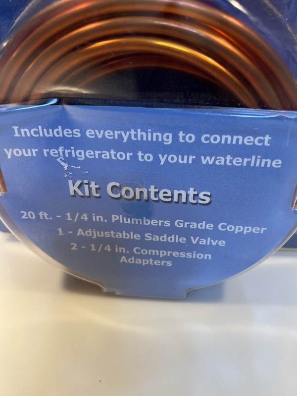 Smart Choice Refrigerator Copper Waterline Install Kit 20ft 1/4 - SEALED gallery
