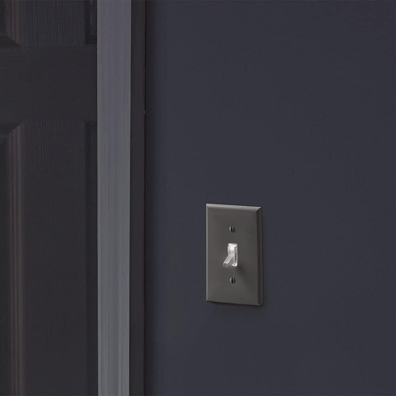 15-Amp Toggle LED Illuminated Single-Pole Switch, L1461-2W, White gallery