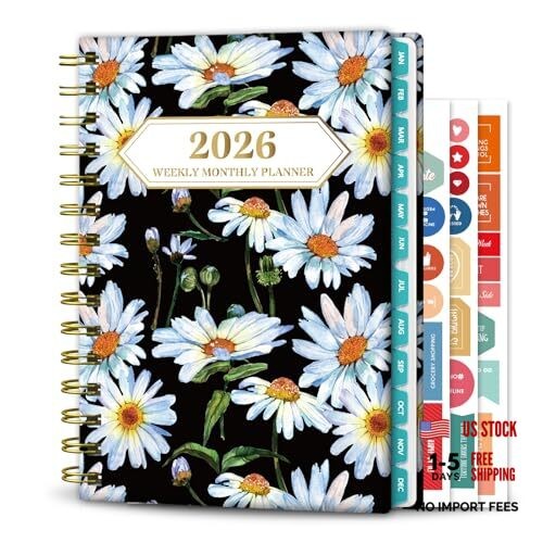 2026 Planner, Daily Weekly and Monthly Planner，Jan 2026 - Dec 2026, 8.4" x gallery