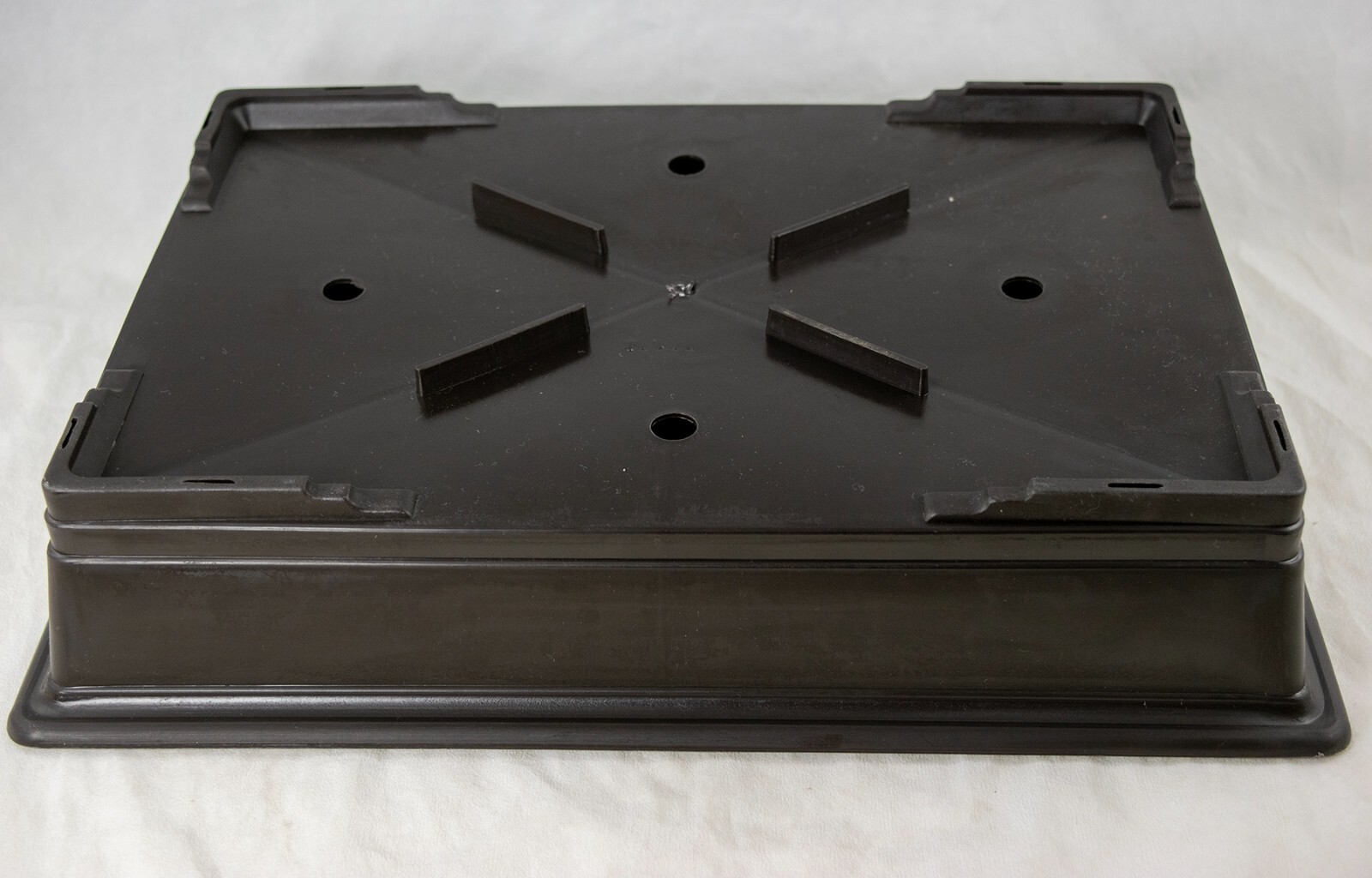 Japanese Plastic Bonsai Training Pot & Succulent Planter - 13"x 9.25"x 2.75" gallery