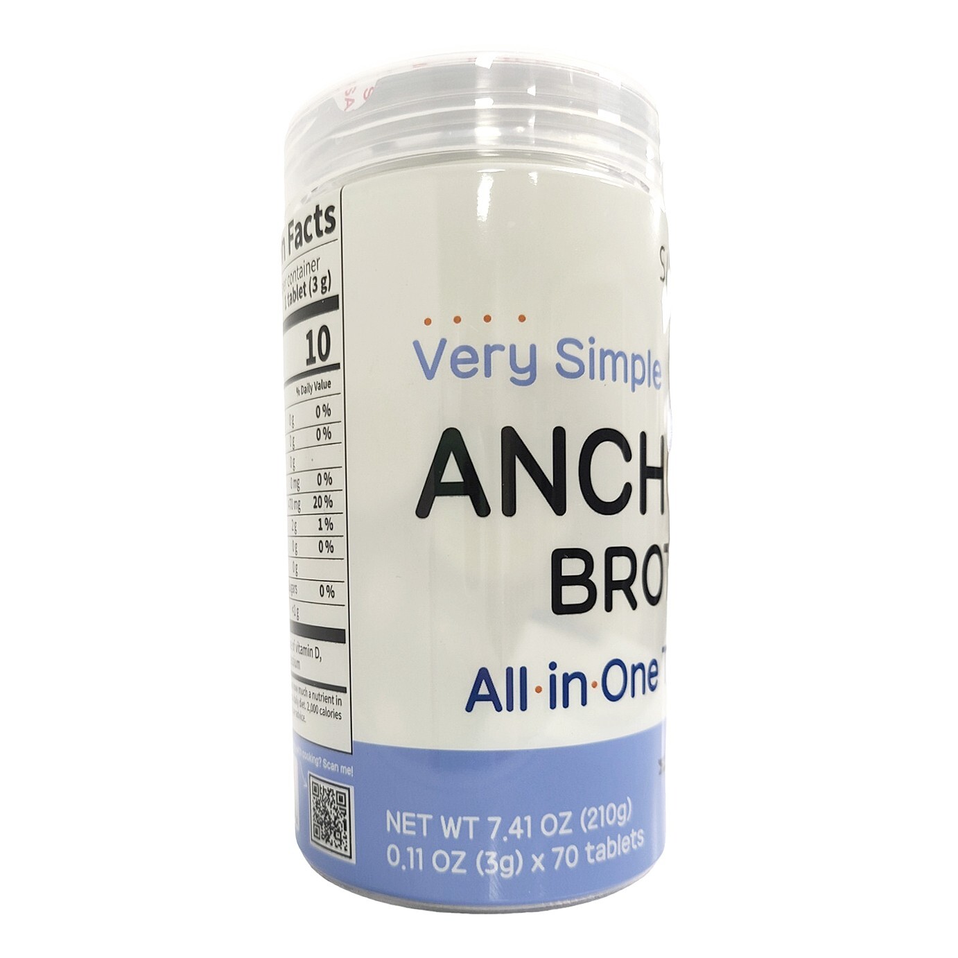 Sauce R.O.K Anchovy Broth (쏘스락 백년육수) , Tablet Anchovy Broth 210g(3g x70ct) gallery