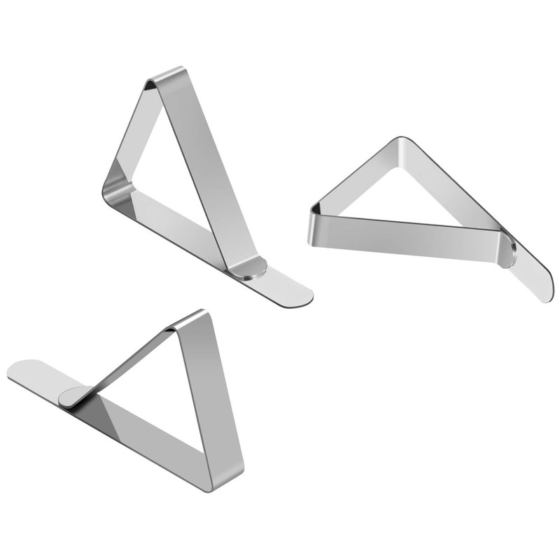 Tablecloth Clips 32 Pack Picnic Table Clips, Stainless Steel Table Cloth Hold... gallery